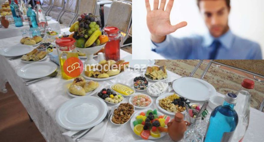 Dəbdəbəli ehsan süfrələrinin yığışdırıldığı rayonlar&nbsp;- SİYAHI