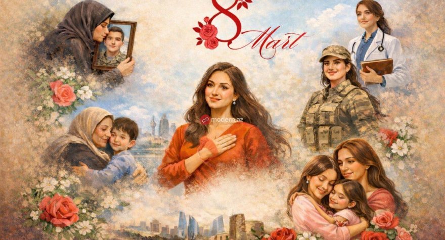Bütün Azərbaycan xanımlarına TƏBRİK