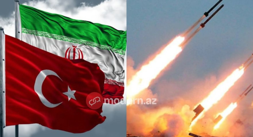 İran yenə Türkiyəyə raket atdı