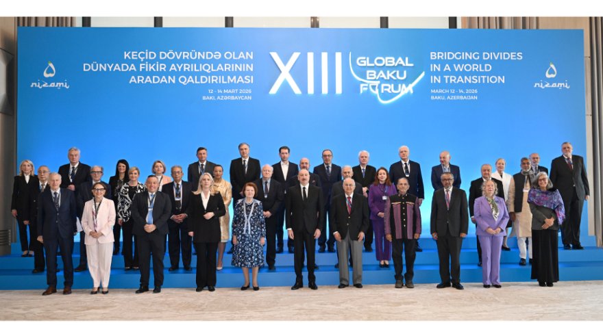 Prezident Qlobal Bakı Forumunun açılışında