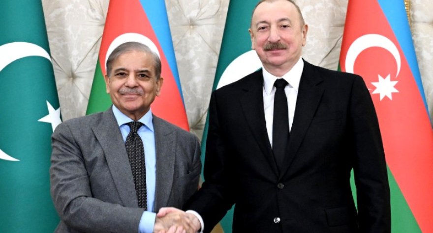 İlham Əliyev Şahbaz Şəriflə Yaxın Şərqi MÜZAKİRƏ ETDİ