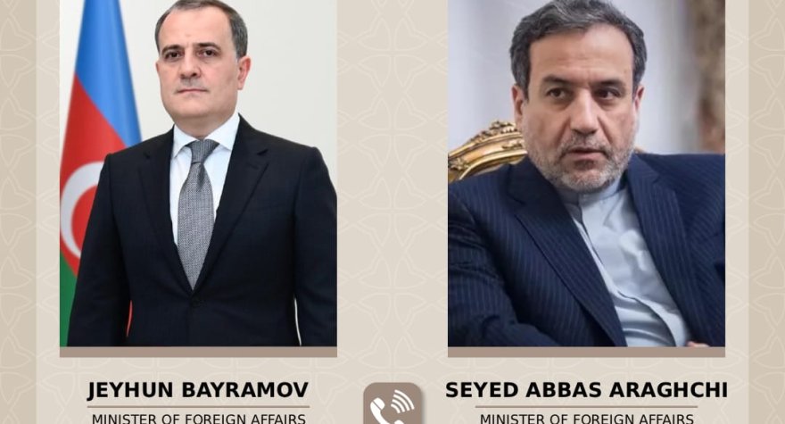 Ceyhun Bayramov&nbsp;Əraqçi ilə telefon danışığı apardı