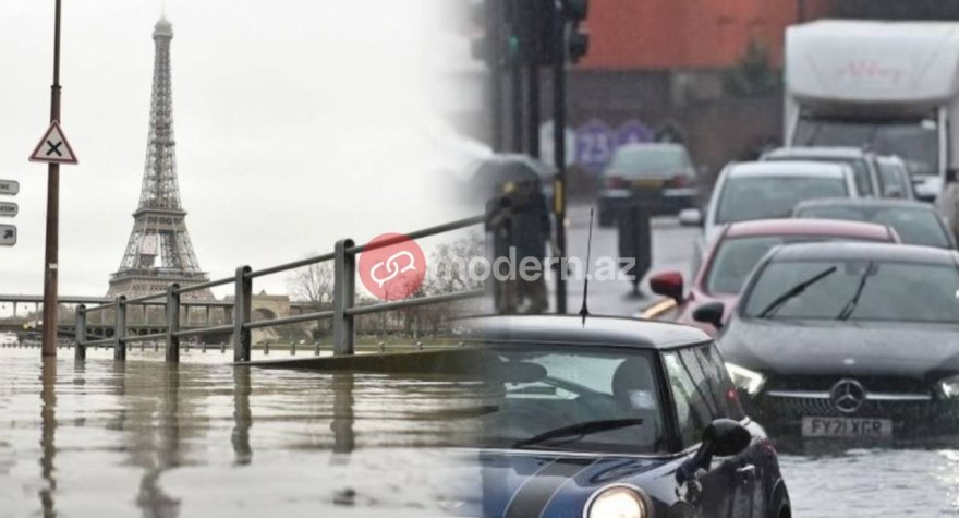 Ekstremal yağıntılar: London və Paris belə tab gətirmir - ARAŞDIRMA