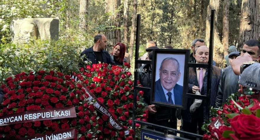 Rasim Balayev&nbsp;dəfn edildi - GÖRÜNTÜLƏR