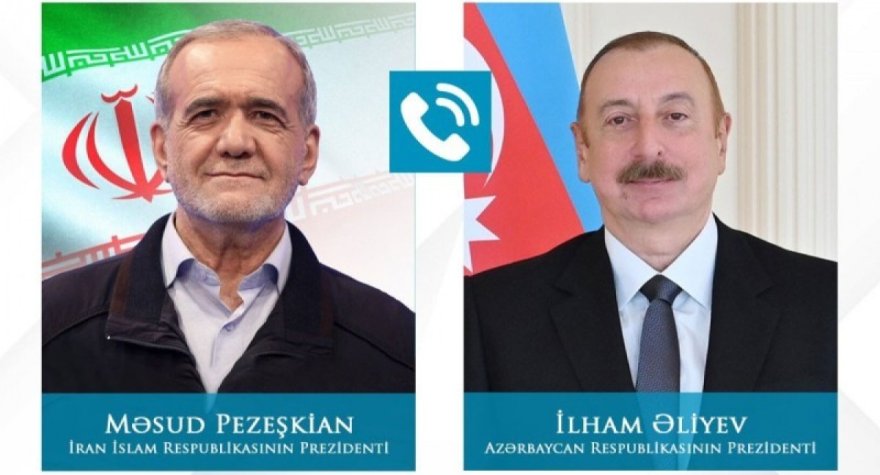 Pezeşkian Prezident İlham Əliyevə zəng edib