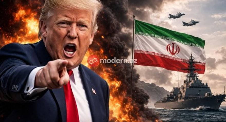 Ya Hörmüzü açın, ya yanın&nbsp;&ndash; Trampdan İrana sərt mesaj