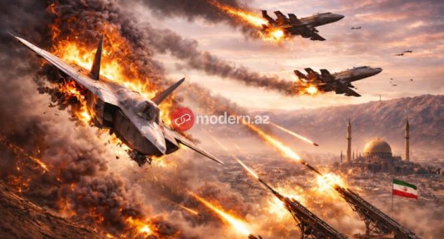 İran səmasında gərginlik: ABŞ-nin 3 döyüş təyyarəsi&nbsp;vuruldu