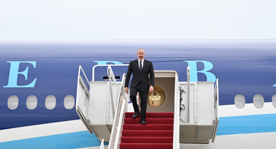 İlham Əliyev Gürcüstanda səfərdədir