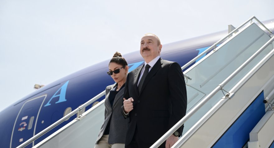 İlham Əliyev və birinci xanım Türkiyədədir - FOTOLAR