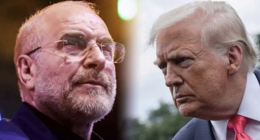 Tramp telefonda Qalibafın üstünə QIŞQIRIB