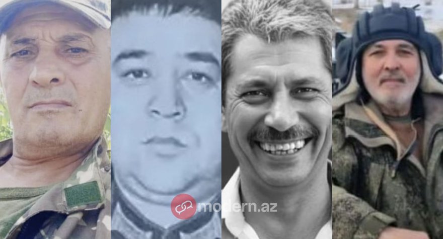 Daha 4 azərbaycanlı hərbçi həlak oldu - FOTO