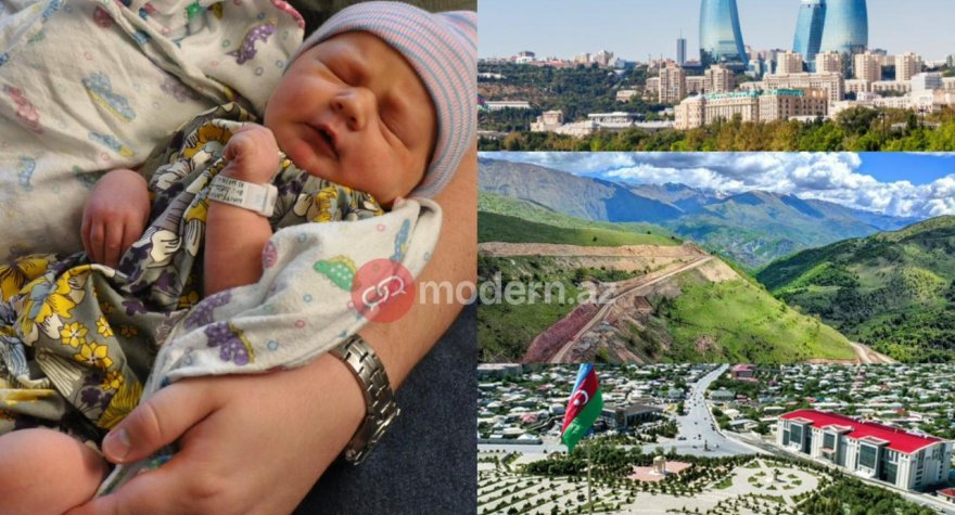 Azərbaycanda doğumun ən az və çox olduğu bölgələr - SİYAHI