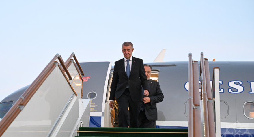 Çexiyanın Baş naziri Azərbaycana GƏLDİ-YENİLƏNİB