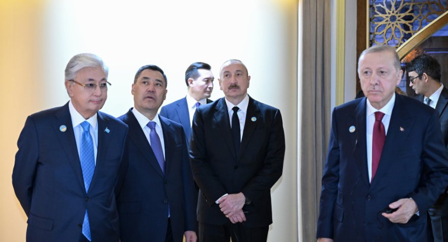 İlham Əliyev TDT dövlət başçıları ilə Türküstanda&nbsp;- FOTOLAR