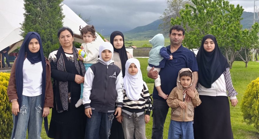 10 övladı olan gənc ailə Xocalıya köçdü&nbsp;- FOTO&nbsp;