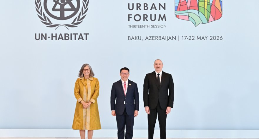 Cumhurbaşkanı WUF13'ün açılışına katılıyor