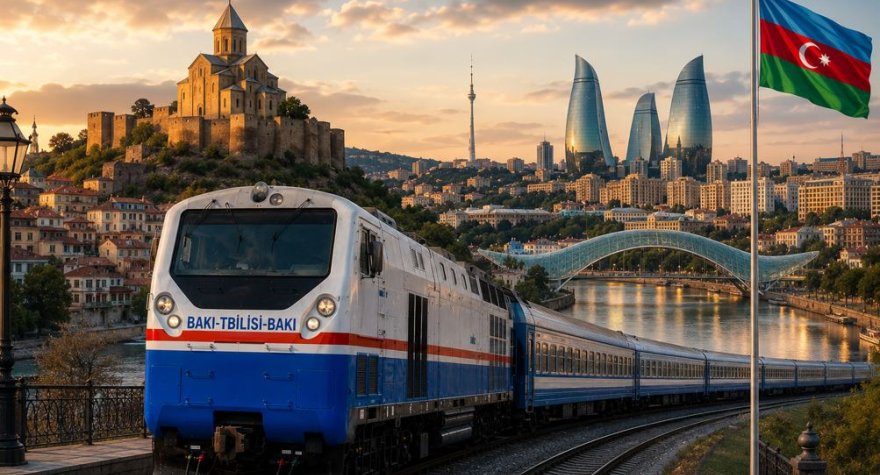 Bakıdan Tbilisiyə&nbsp;qatarlar bu saatda yola düşəcək