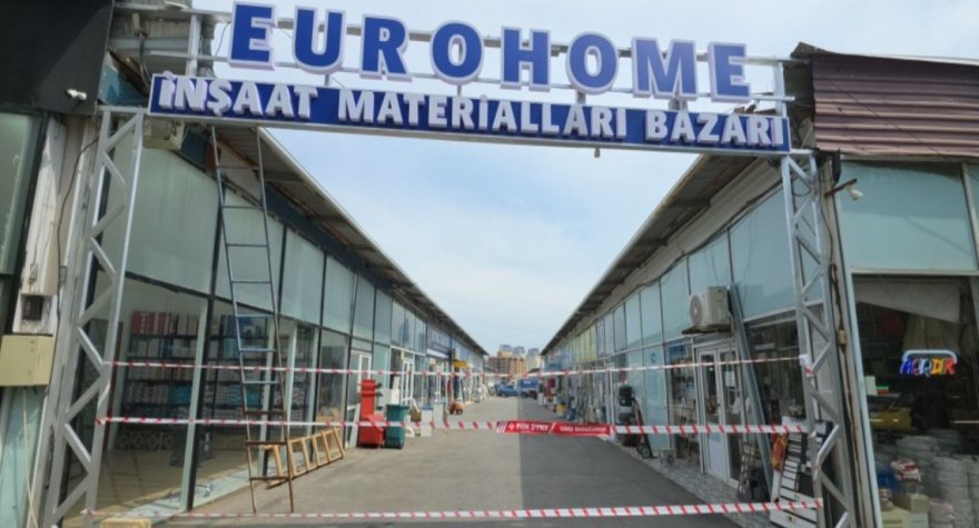 "Eurohome" tikinti materialları bazarı BAĞLANDI