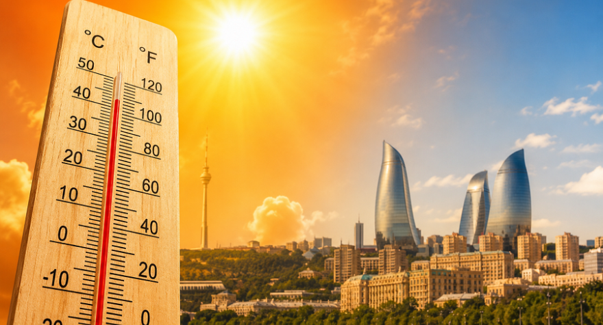 İyunda hava &ldquo;coşacaq&rdquo;: 40 dərəcə isti olacaq