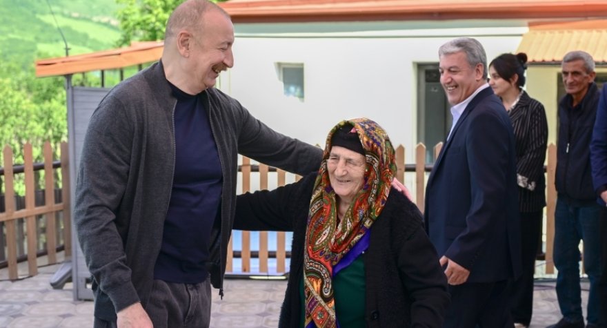 Şuşada Prezidentlə maraqlı söhbət:&nbsp;qızımı niyə gətirməmisən?