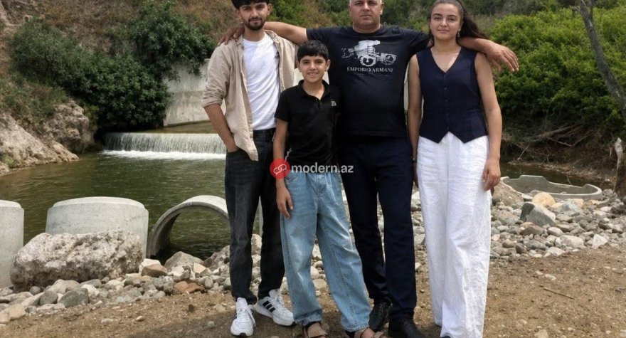 Övladları ilə birgə boğulan polisin&nbsp;son şəkli yayıldı -&nbsp;Haqqında rəylər yazıldı