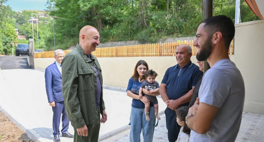 Artıq köçkün həyatı keçmişdə qaldı -&nbsp;Prezident