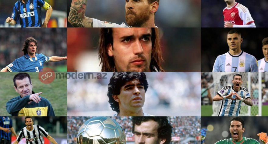 Futbol tarixinin ən böyük ulduzları italyan əsillidir...