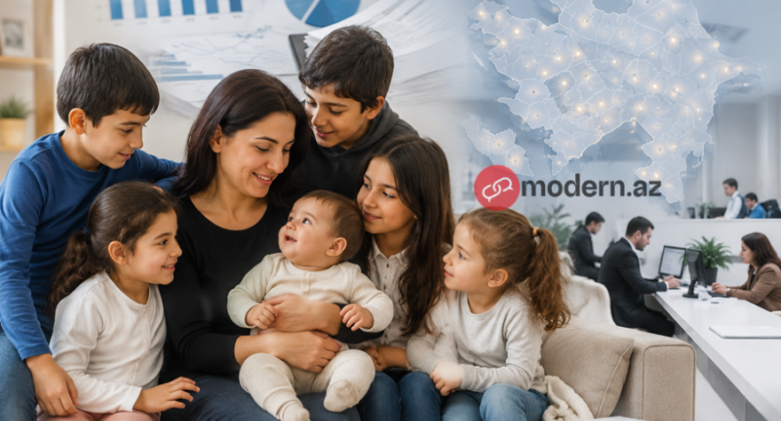 Azərbaycanda 5-dən çox uşağı olan qadınların ən çox olduğu RAYONLAR