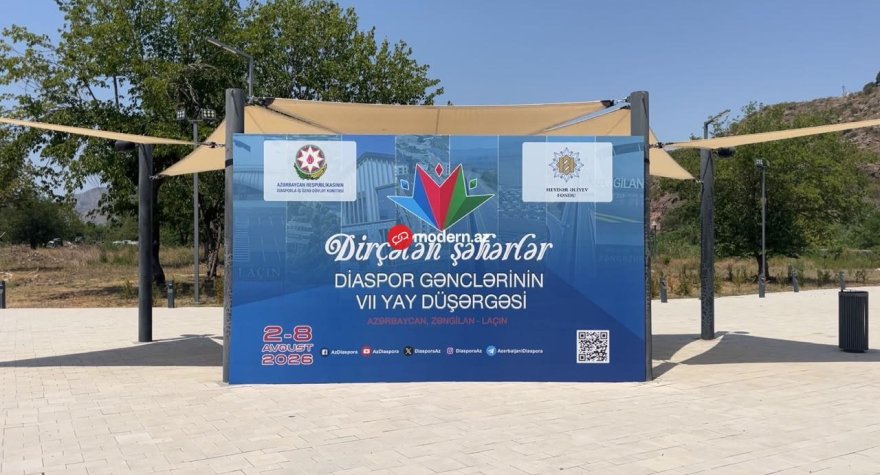Zəngilandan DÜNYAYA MESAJ: Diaspor gəncləri Qarabağda - FOTO