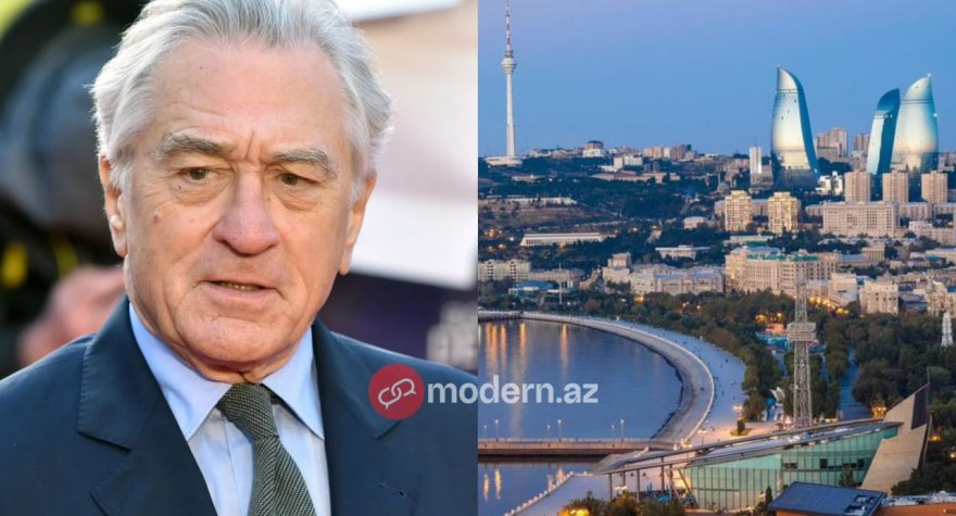 Robert De Niro Azərbaycanda&nbsp;açılış mərasiminə qatılacaq - VİDEO