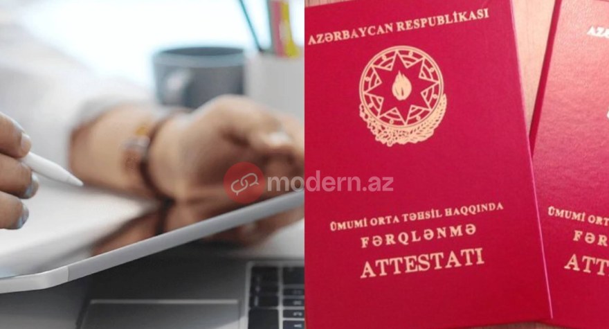 Elektron attestatların rəsmi təsdiqi ilə bağlı MÜHÜM&nbsp;AÇIQLAMA