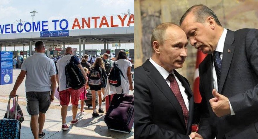 Rusiyadan gələnlər&nbsp;Antalyada&nbsp;turist axınının&nbsp;mühüm tərkibidir