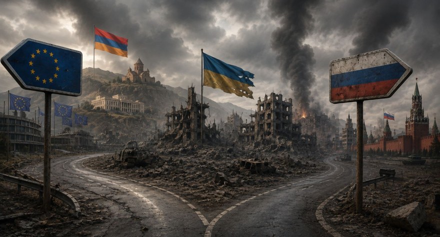 Rusiya ilə Avropa Ermənistanı&nbsp;"Ukrayna" kimi görür, İrəvan yolsuz qalıb