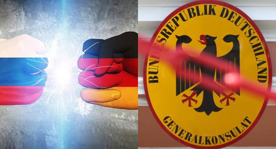 Rusiya Almaniyanın&nbsp;Baş konsulluğunu bağlayır