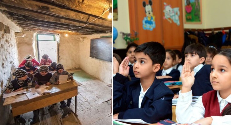 Bakı qabaqda, bölgələr geridə, təhsil rəqəmlərinin arxasındakı SİRR