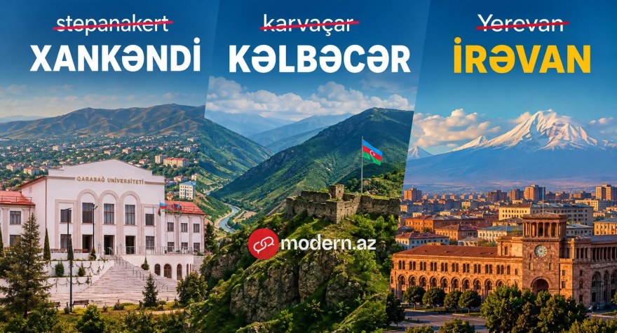 Ay erməni, stepanakert yox, Xankəndi, karvaçar yox, Kəlbəcər