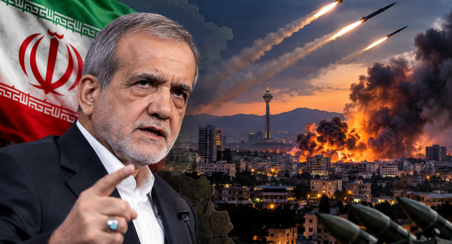 Pezeşkian: İran şəhərlərinin bombalanması cavabsız qalmayacaq