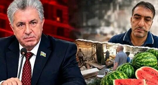 Deputat qarpız satıcısı ilə insidenti danışdı: “Bıçağı çənəmin altında saxladı”