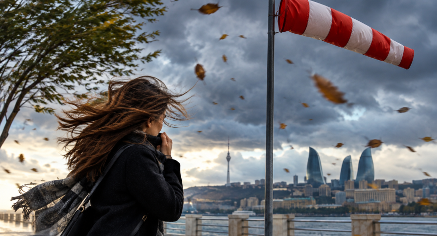 Küləkli hava ilə bağlı XƏBƏRDARLIQ