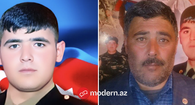 Cəbrayılda minaya düşən ata-oğul ŞƏHİD AİLƏSİDİR