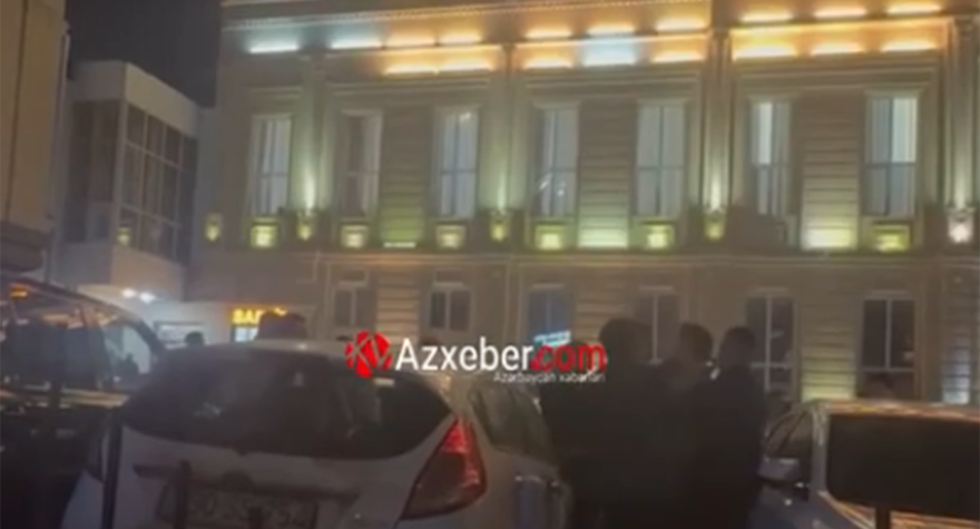 Bakıda həmin qəsəbədə yenə kütləvi dava oldu - VİDEO