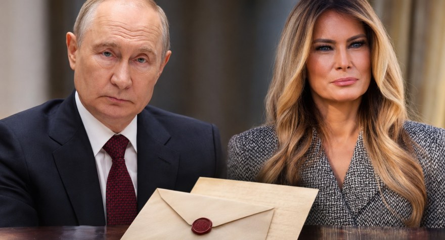 Putinin Melaniya Trampa yazdığı məktub açıqlanıb