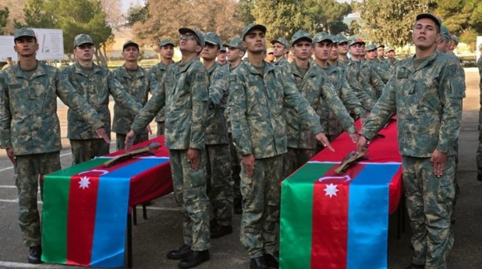 Əsgərlərimizin andiçmə mərasimləri keçirilib - VİDEO