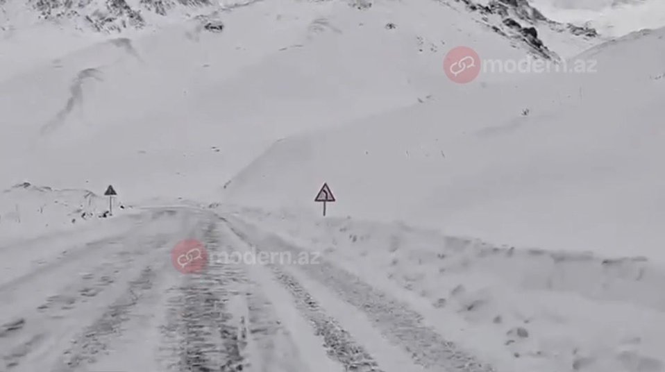 Kəlbəcərə gedən sürücülərə XƏBƏRDARLIQ - VİDEO