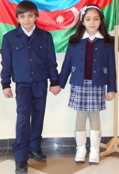 Bakı məktəbləri üçün vahid geyim forması müəyyənləşdi (fotolar)