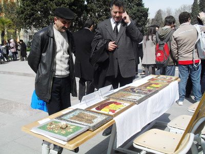  “Sahil” bağı, Prezidentin portreti 150 manata... 