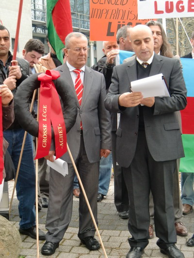Almaniyada “erməni soyqırımı”ndan bəhs edən film əleyhinə mitinq keçirilib