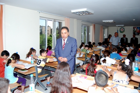 BDU-da «Gənc istedadlar» liseyinə qəbul imtahanı keçirilib
