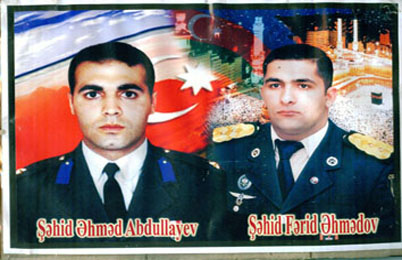Şəhid zabitlərin qırx günü...