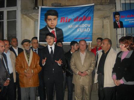 Fuad Muradov: «Mənim gücüm sizin səsinizdədir»